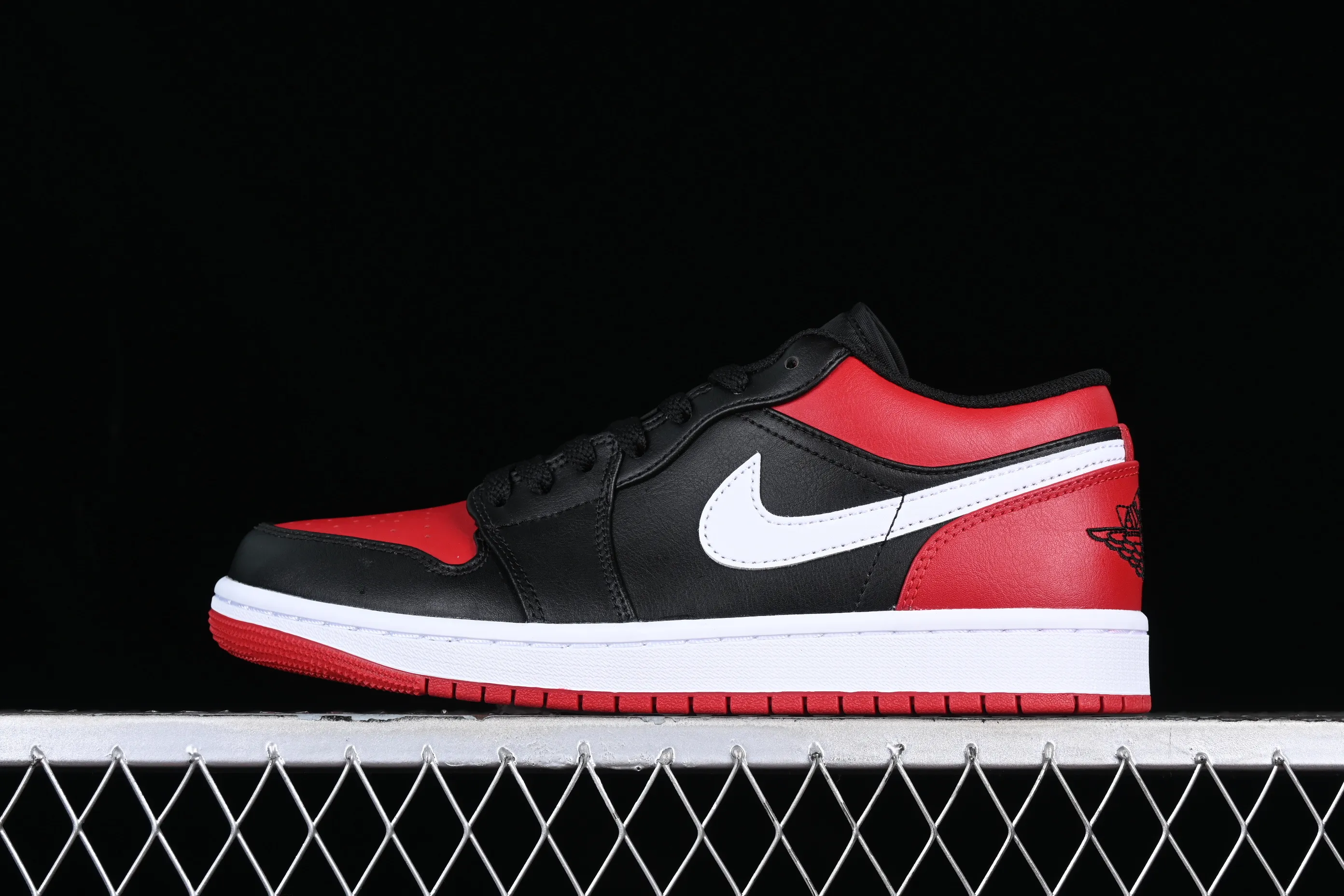 All categories Air Jordan Jordan series basketball shoes Air Jordan 1 Low G version pure original Air Jordan 1 Low "Shattered Backboard" AJ1 Joe 1 new black and red low-top cultural casual sneakers 553558-066